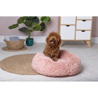 Galileo Στρογγυλή, χνουδωτή φωλιά Cuccia 70 cm με επένδυση και αντι...