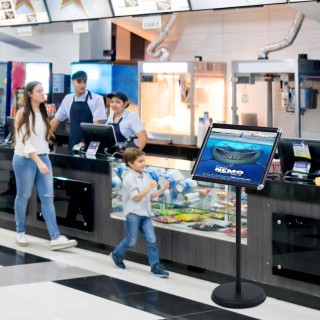 Costway Ρυθμιζόμενη Βάση Πληροφοριών με Αλουμινένιο Πλαίσιο και Αν... Costway Ρυθμιζόμενη Βάση Πληροφοριών με Αλουμινένιο Πλαίσιο και Αν...