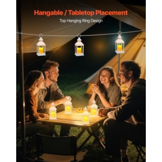 VEVOR Διακοσμητικά Λευκά Φαναράκια LED 12 Τεμαχίων, 4.13 x 4.13 x 9... VEVOR Διακοσμητικά Λευκά Φαναράκια LED 12 Τεμαχίων, 4.13 x 4.13 x 9...