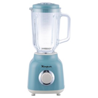 Kooper Ηλεκτρικό Μπλέντερ σε Γαλάζιο και Ελεφαντόδοντο με Γυάλινη Α...