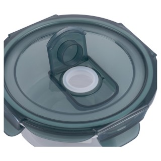 Galileo Στρογγυλό Αεροστεγές Γυάλινο Δοχείο 390 ml με Καπάκι και Κο... Galileo Στρογγυλό Αεροστεγές Γυάλινο Δοχείο 390 ml με Καπάκι και Κο...