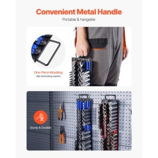 VEVOR  Σετ Οργανωτής Υποδοχών 2τμχ 160 Κλιπς Μετρικό/SAE  TTJBXSHL2...