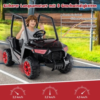 Costway  Ηλεκτρικό Αυτοκινητάκι Οδήγησης για Παιδιά 3-8 Ετών με Τηλ...