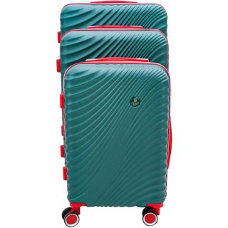 PROVITERA Σετ 3 Σκληρές Βαλίτσες με Ρόδες Easy Roll Τρόλεϊ Χειραπο... PROVITERA Σετ 3 Σκληρές Βαλίτσες με Ρόδες Easy Roll Τρόλεϊ Χειραπο...