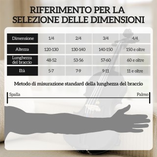 HOMCOM Βιολί 4/4 από Ξύλο Έλατου και Σφενδάμου με Θήκη, Δοξάρι, Υπο... HOMCOM Βιολί 4/4 από Ξύλο Έλατου και Σφενδάμου με Θήκη, Δοξάρι, Υπο...