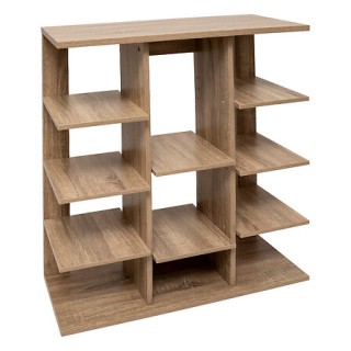 Ξύλινη Παπουτσοθήκη 3 Επιπέδων για 12 Ζευγάρια 74,5 x 32 x 78,5 cm ...