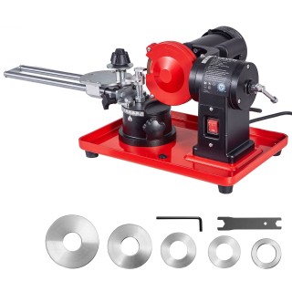 VEVOR Ακονιστικό Δίσκων Πριονιού 370W 2890rpm με Τροχό 125mm και 6 ...