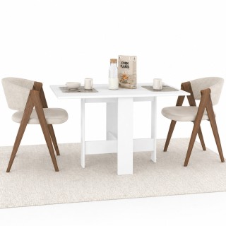 Shally Dogan Επεκτεινόμενο τραπέζι κονσόλα Artemio 30-130x76 εκ. λε... Shally Dogan Επεκτεινόμενο τραπέζι κονσόλα Artemio 30-130x76 εκ. λε...