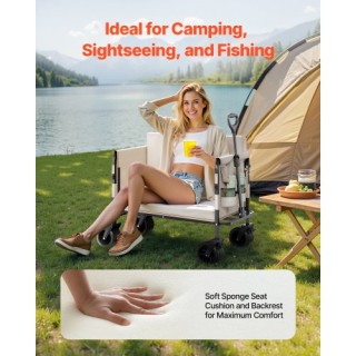 VEVOR Πτυσσόμενο Καρότσι-Πάγκος 550lb 220L ZDHYBXSSTCHSZ4NS1V0