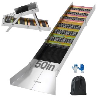 VEVOR Φορητή Αλουμινένια Συσκευή Εξόρυξης Χρυσού 2-σε-1 Sluice Box ...