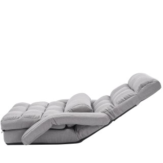 Πολυθρόνα Δαπέδου με 5 Ρυθμιζόμενες Θέσεις και Μπράτσα 64 x 63 x 69... Πολυθρόνα Δαπέδου με 5 Ρυθμιζόμενες Θέσεις και Μπράτσα 64 x 63 x 69...