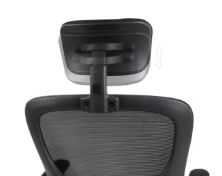 Καρέκλα γραφείου Liverpool 116,5-126,5 x 63 x 60,5 cm  Μαύρο 872060...