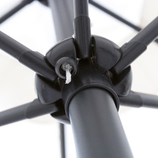 Galileo Ομπρελόνι λαμπάρα κήπου CRU 300 x Υ 245 εκ. από ανθρακούχο ...