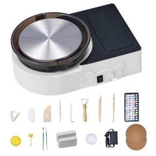 VEVOR Ηλεκτρικός Μίνι Τροχός Αγγειοπλαστικής 158mm για Παιδιά και Ε...