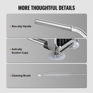 VEVOR  Κόφτης Πατάτας Ανοξείδωτος με 2 Λεπίδες SYWSQSTJWJ12IGYCYV0