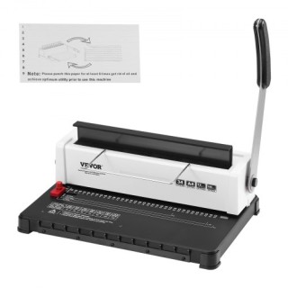 Μηχανή Σπιράλ Δεσίματος VEVOR, Χειροκίνητη Βιβλιοδεσία 34 Οπών, Δέσ... Μηχανή Σπιράλ Δεσίματος VEVOR, Χειροκίνητη Βιβλιοδεσία 34 Οπών, Δέσ...