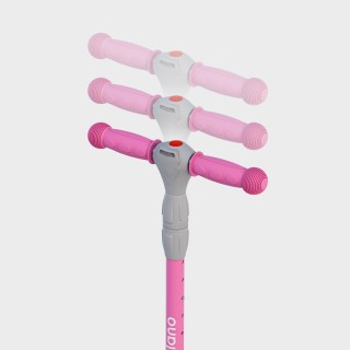 Tulano Παιδικό Scooter από 3 ετών  Ροζ Τρίτροχο Πτυσσόμενο με LED έ...