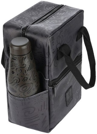 ESTIA Ισοθερμική Τσάντα Φαγητού Save the Aegean 7lt Noir Echo 01-2... ESTIA Ισοθερμική Τσάντα Φαγητού Save the Aegean 7lt Noir Echo 01-2...