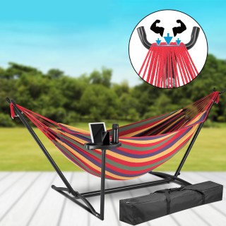 BAKAJI  Κρεμαστή Καρέκλα Κήπου Βραζιλιάνικη Πολύχρωμες Ρίγες 280 x ...