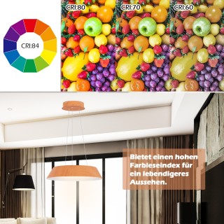 Costway Κομψό και Λειτουργικό LED Φωτιστικό Οροφής με Ξύλινο Σχέδι... Costway Κομψό και Λειτουργικό LED Φωτιστικό Οροφής με Ξύλινο Σχέδι...