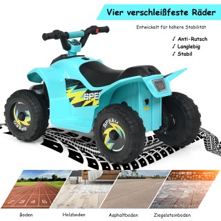Costway  Ηλεκτρικό Παιδικό Quad με Επαναφορτιζόμενη Μπαταρία και Άν...