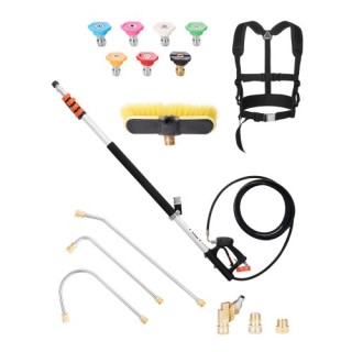 VEVOR Τηλεσκοπική Ράβδος Πλυστικού 21 ft με Κεφαλή Βούρτσας SSPQDGD... VEVOR Τηλεσκοπική Ράβδος Πλυστικού 21 ft με Κεφαλή Βούρτσας SSPQDGD...