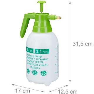 BAKAJI Ψεκαστήρας Πίεσης 1,5 Λίτρων Ρυθμιζόμενο Ορειχάλκινο Ακροφύσ... BAKAJI Ψεκαστήρας Πίεσης 1,5 Λίτρων Ρυθμιζόμενο Ορειχάλκινο Ακροφύσ...