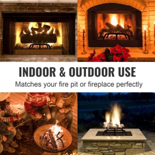 VEVOR 18 ιντσών Σχάρα Τζακιού από Ατσάλι με Επίστρωση Πούδρας για Κ... VEVOR 18 ιντσών Σχάρα Τζακιού από Ατσάλι με Επίστρωση Πούδρας για Κ...