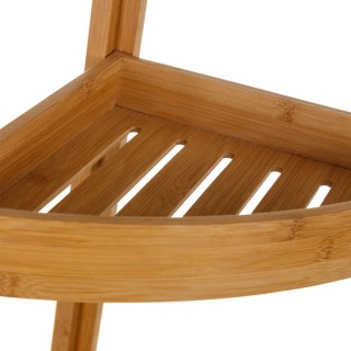 BAKAJI Γωνιακή Ραφιέρα 3 Επιπέδων από Ξύλο Μπαμπού για Μπάνιο Κουζ... BAKAJI Γωνιακή Ραφιέρα 3 Επιπέδων από Ξύλο Μπαμπού για Μπάνιο Κουζ...