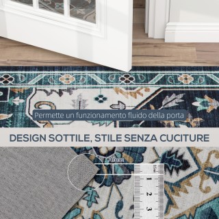 HOMCOM Μποχό χαλί αντιολισθητικό και πλενόμενο με κοντό πέλος για σ... HOMCOM Μποχό χαλί αντιολισθητικό και πλενόμενο με κοντό πέλος για σ...