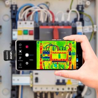 VEVOR Θερμική Κάμερα για Android Smartphone και Tablet 160x120 με S... VEVOR Θερμική Κάμερα για Android Smartphone και Tablet 160x120 με S...