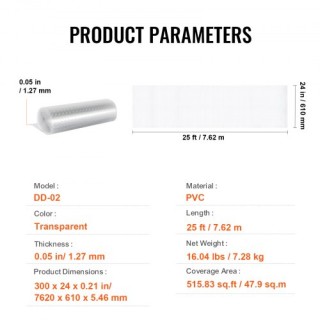 Προστατευτικό Χαλιού VEVOR για Κατοικίδια 24 x 25 Ανθεκτικό στις Γρ... Προστατευτικό Χαλιού VEVOR για Κατοικίδια 24 x 25 Ανθεκτικό στις Γρ...