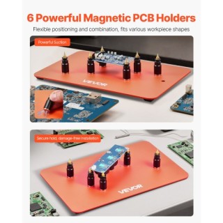 VEVOR Μαγνητική Βοηθητική Βάση Συγκόλλησης με Θερμοπίστολο και 6 Κλ... VEVOR Μαγνητική Βοηθητική Βάση Συγκόλλησης με Θερμοπίστολο και 6 Κλ...