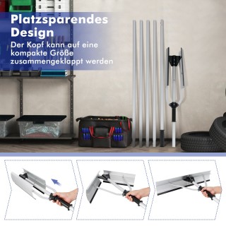 Costway Πολυλειτουργική και Αποτελεσματική Χιονοκαθαριστική Συσκευή...