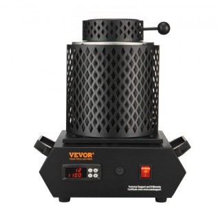 VEVOR Ηλεκτρικός Κλίβανος Τήξης Μετάλλων 1350W, 1150°C με Ψηφιακό Έ... VEVOR Ηλεκτρικός Κλίβανος Τήξης Μετάλλων 1350W, 1150°C με Ψηφιακό Έ...