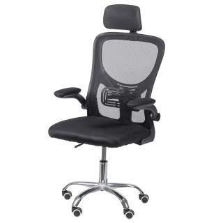 Galileo Περιστρεφόμενη καρέκλα γραφείου με ρόδες, επενδυμένο κάθισμ...