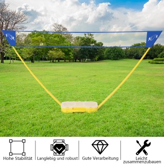 Costway Ρυθμιζόμενο Δίχτυ Μπαντμιντον & Βόλεϊ για Οικογενειακή Ψυχα... Costway Ρυθμιζόμενο Δίχτυ Μπαντμιντον & Βόλεϊ για Οικογενειακή Ψυχα...