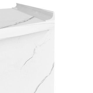 Shally Dogan Βάση Κουζίνας Μοντέρνα Λευκή με Όψη Μαρμάρου, 1 Πόρτα ... Shally Dogan Βάση Κουζίνας Μοντέρνα Λευκή με Όψη Μαρμάρου, 1 Πόρτα ...