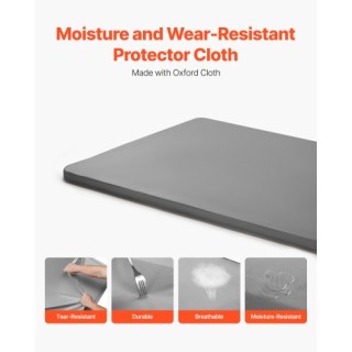 VEVOR Κινγκ Σάιζ Σανίδες Κρεβατιού με Ύφασμα Oxford 200D 4 Τεμάχια ...