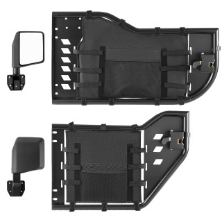VEVOR Τζιπ Σωλήνα Πόρτες, 4-Πόρτες, Συμβατές με Jeep Wrangler JL 20...