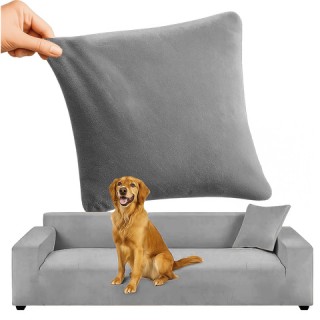 Ruhhy Ελαστικό Βελουτέ Κάλυμμα Γωνιακού Καναπέ - Σκούρο Γκρι 190-23... Ruhhy Ελαστικό Βελουτέ Κάλυμμα Γωνιακού Καναπέ - Σκούρο Γκρι 190-23...