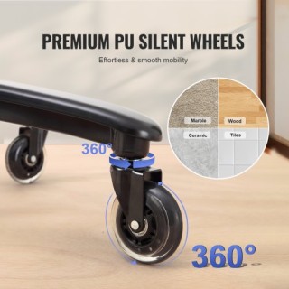 VEVOR Βαρέως Τύπου Εκτελεστική Καρέκλα Γραφείου με Ρυθμιζόμενη Οσφυ...