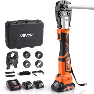VEVOR Σετ Ασύρματου Εργαλείου Πίεσης Σωλήνων 18V με Μπαταρίες & Φορ... VEVOR Σετ Ασύρματου Εργαλείου Πίεσης Σωλήνων 18V με Μπαταρίες & Φορ...