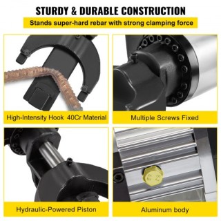 VEVOR Ηλεκτρική Υδραυλική Μηχανή Κάμψης Οπλισμού 1500W έως 25mm ST... VEVOR Ηλεκτρική Υδραυλική Μηχανή Κάμψης Οπλισμού 1500W έως 25mm ST...