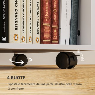 HOMCOM Συρταριέρα Γραφείου με 3 Συρτάρια, Ρόδες, Κλειδαριά και Κλε... HOMCOM Συρταριέρα Γραφείου με 3 Συρτάρια, Ρόδες, Κλειδαριά και Κλε...