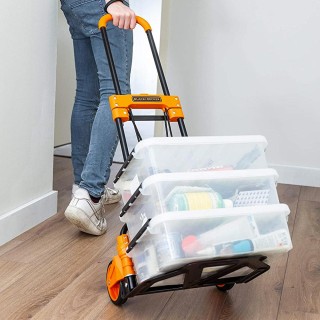 BLACK & DECKER Black+Decker Πτυσσόμενο Καρότσι Μεταφοράς 2 Ρόδων, Α...
