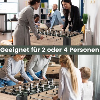 Costway Επιτραπέζιο Ποδοσφαιράκι με 2 Μπάλες, 26 Παίκτες & 2 Μετρη... Costway Επιτραπέζιο Ποδοσφαιράκι με 2 Μπάλες, 26 Παίκτες & 2 Μετρη...