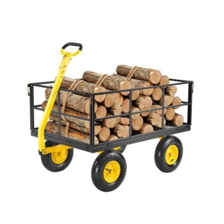 VEVOR Ατσάλινο Καρότσι Κήπου 1400lb Βαρέως Τύπου με Ρόδες 13in ZXHY... VEVOR Ατσάλινο Καρότσι Κήπου 1400lb Βαρέως Τύπου με Ρόδες 13in ZXHY...