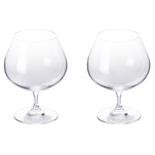 Galileo Σετ 2 ποτήρια μπράντι 650 ml σε γυαλί Prince Sibilla 5918857
