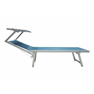 Galileo Ξαπλώστρα θάλασσας με σκίαστρο από αλουμίνιο με κάθισμα από... Galileo Ξαπλώστρα θάλασσας με σκίαστρο από αλουμίνιο με κάθισμα από...